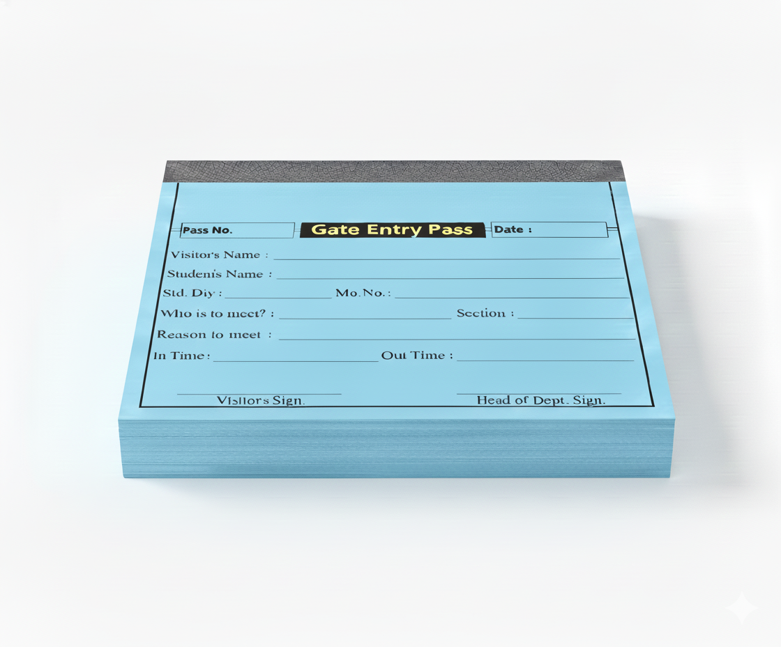 Gate Pass (Monochromatic)