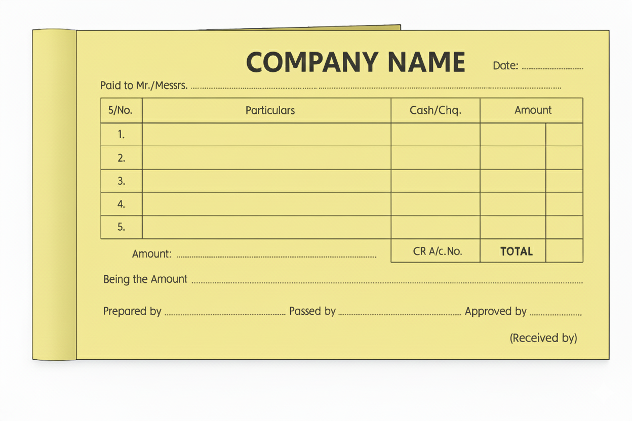 Payment Voucher (Custom & Monochromatic)