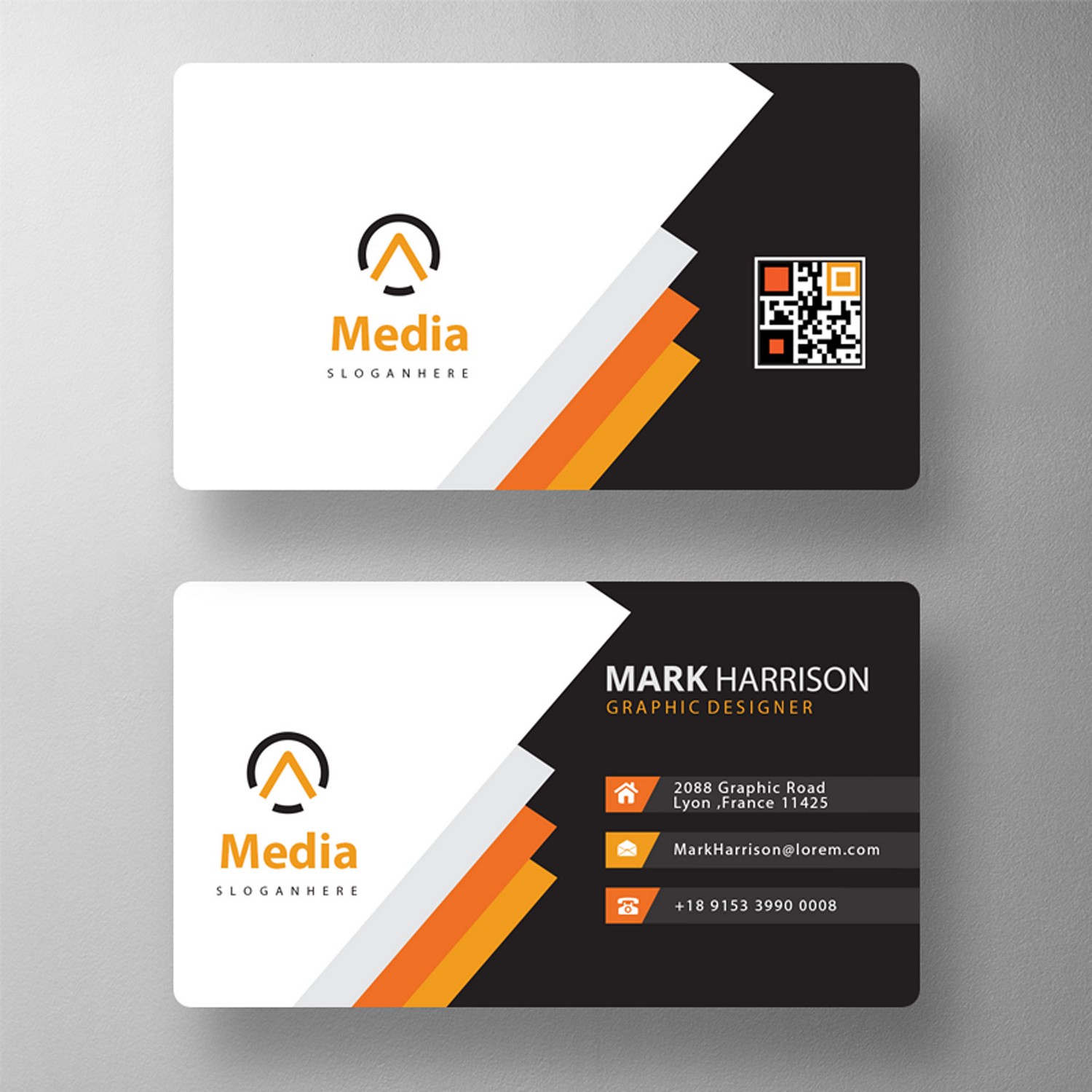 Modern & Minimalist Business Card: Instant Digital Download