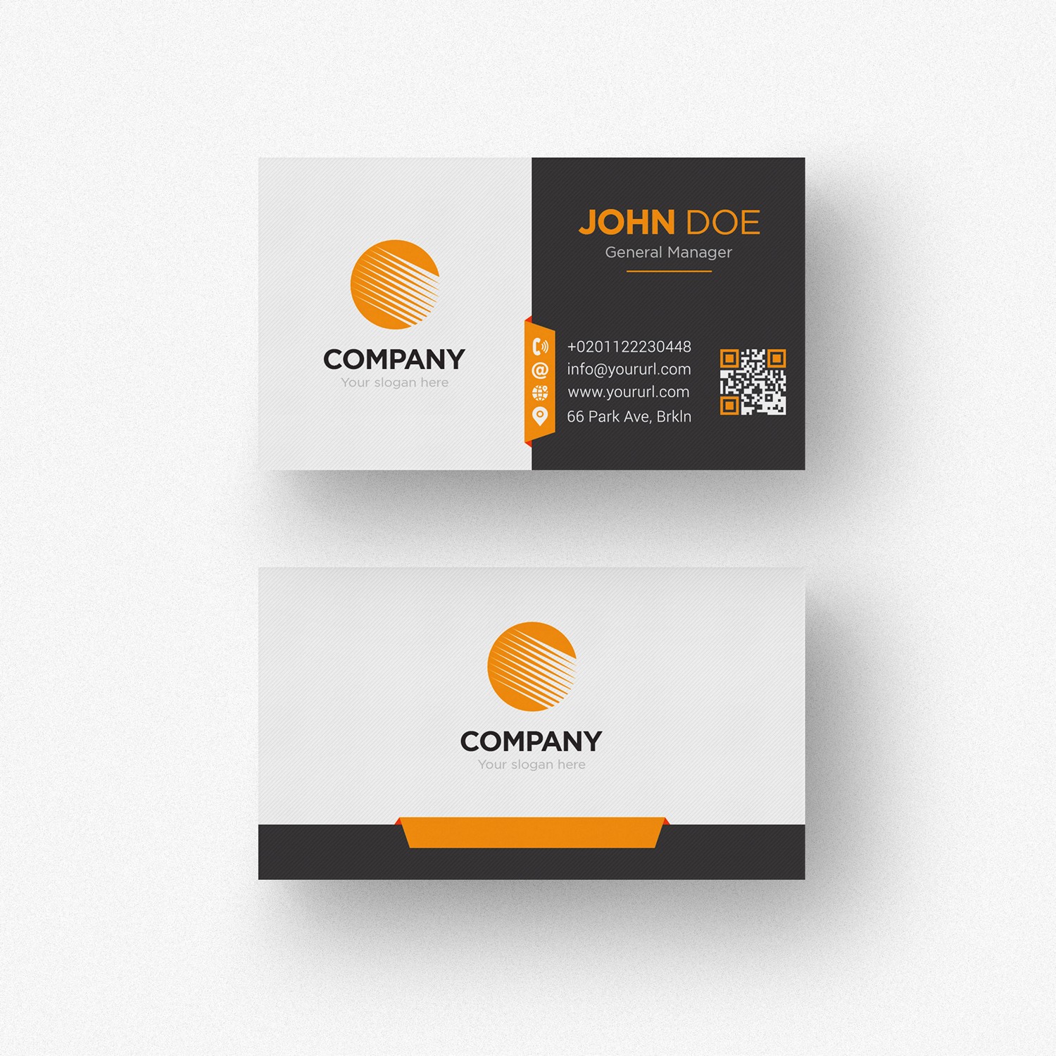 Modern & Minimalist Business Card - Digital Print Ready