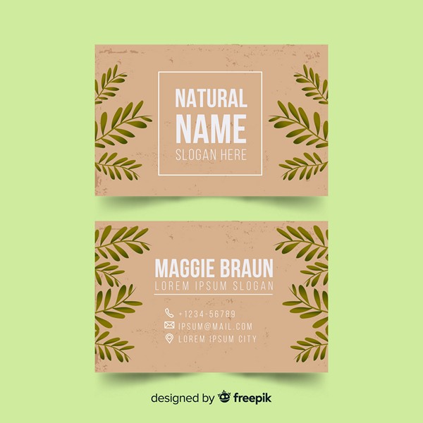 Eco-Friendly Business Card