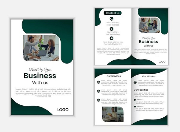 Half Fold Brochure