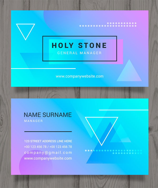 Translucent Business Cards